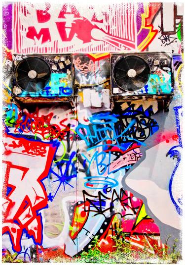 Print of Abstract Expressionism Graffiti Photography by John Fitzgerald Owens