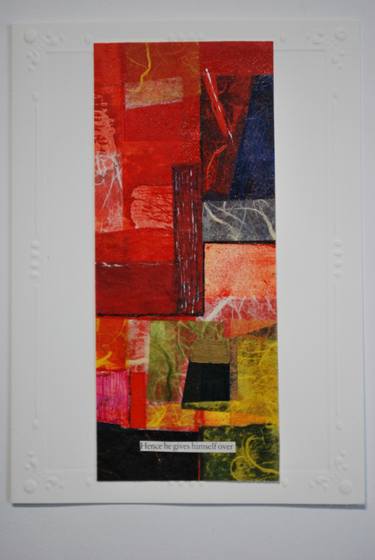 Original Abstract Collage by John Rossi