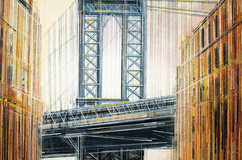 Original Contemporary Architecture Painting by Marc Todd