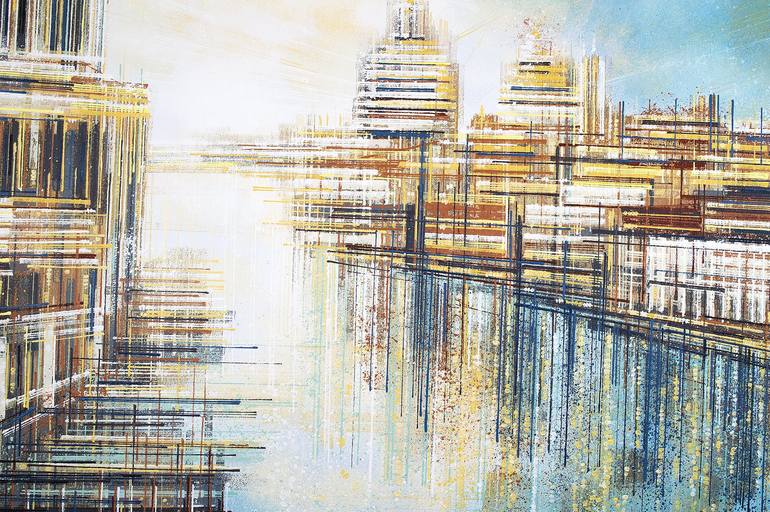 Original Cities Painting by Marc Todd