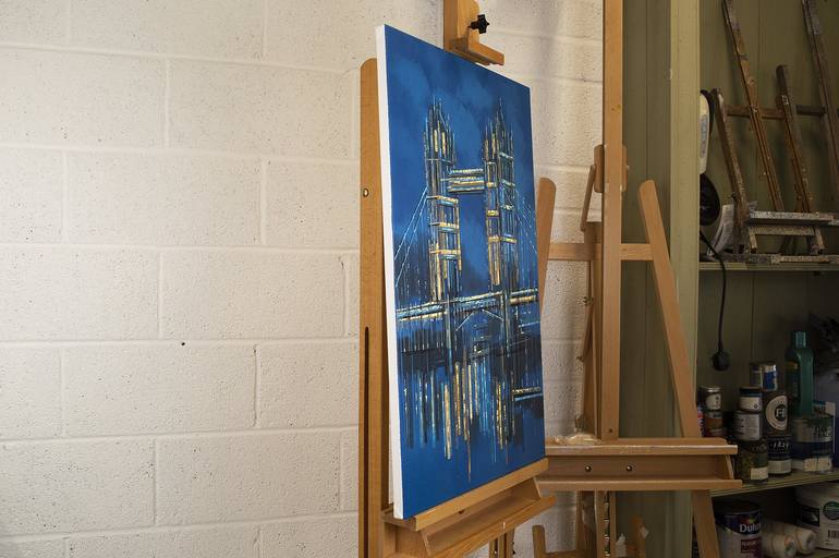 Original Contemporary Cities Painting by Marc Todd