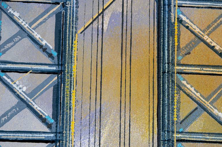 Original Contemporary Cities Painting by Marc Todd