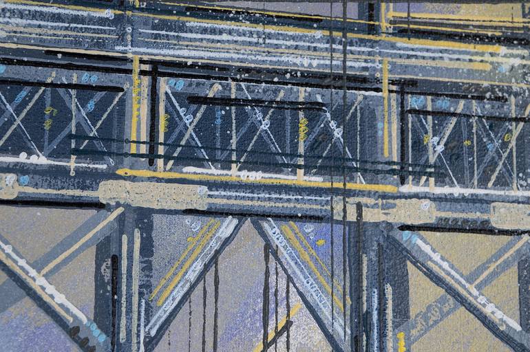 Original Contemporary Cities Painting by Marc Todd