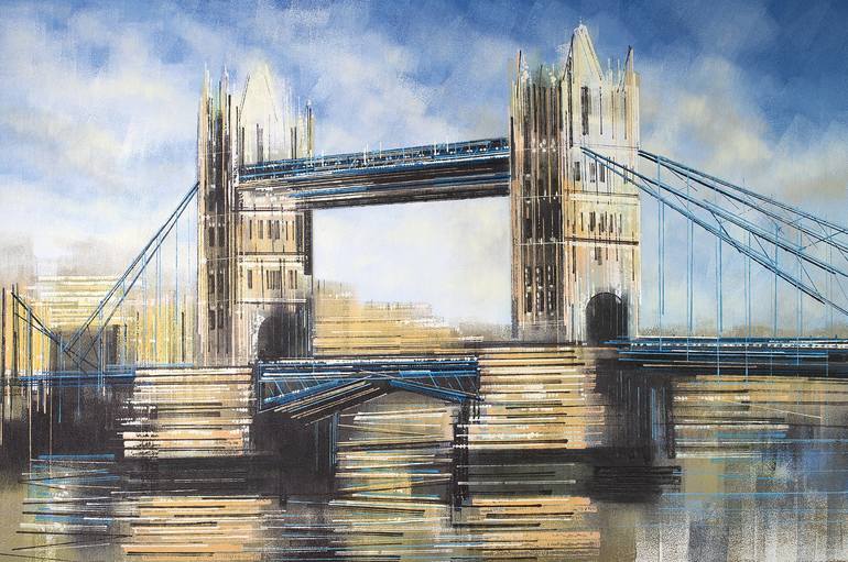 Original Impressionism Cities Paintings by Marc Todd