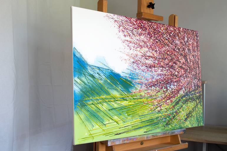 Original Impressionism Landscape Painting by Marc Todd