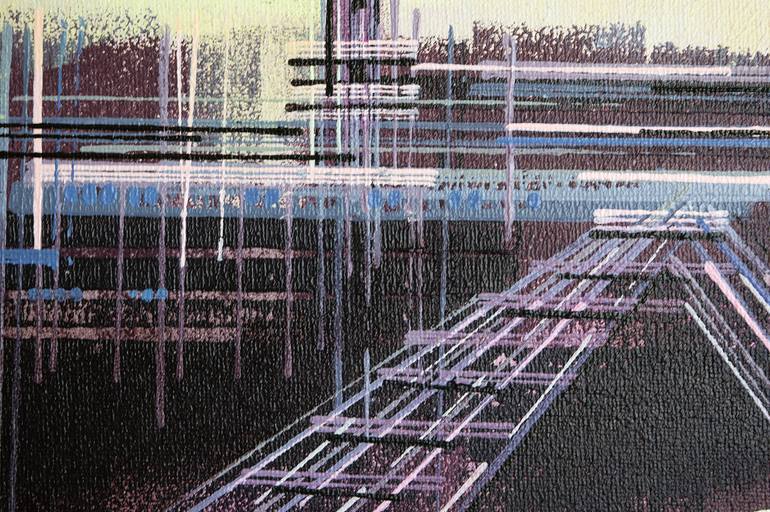 Original Impressionism Cities Painting by Marc Todd