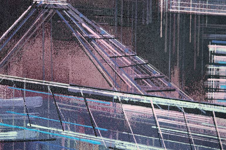 Original Impressionism Cities Painting by Marc Todd