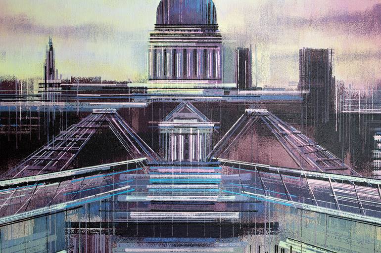 Original Impressionism Cities Painting by Marc Todd