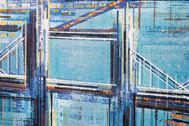 Original Impressionism Cities Painting by Marc Todd