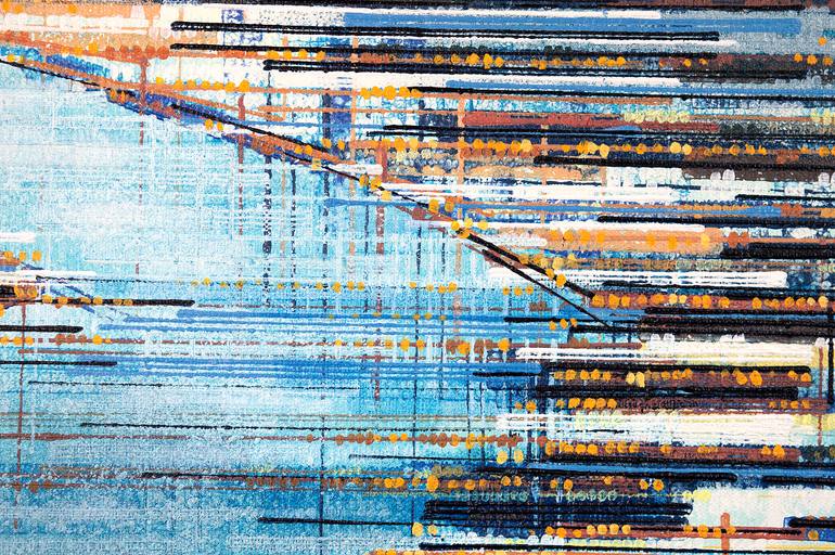 Original Impressionism Cities Painting by Marc Todd