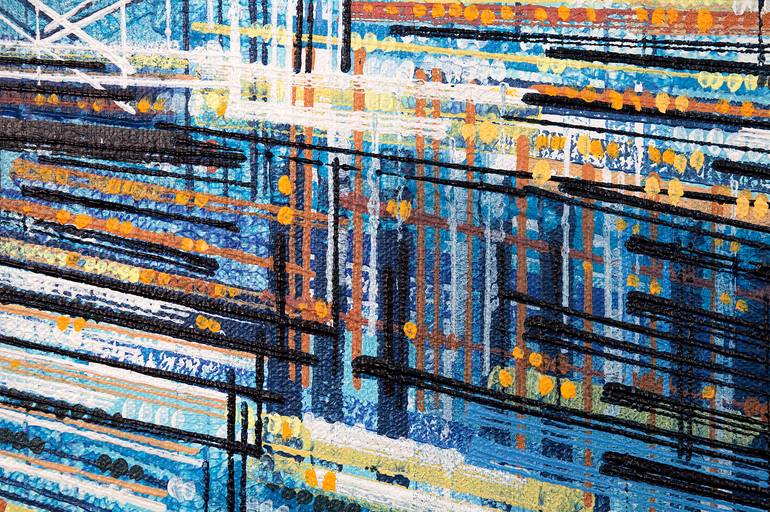 Original Impressionism Cities Painting by Marc Todd