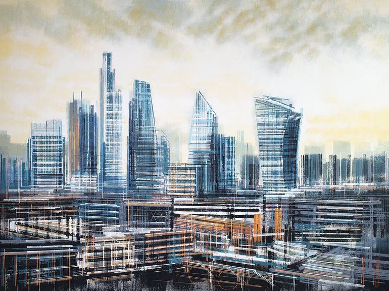 Original Expressionism Landscape Paintings by Marc Todd