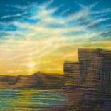 The Jurassic Coast, Dorset, At Sunset by Marc Todd