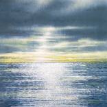 Ocean Seascape With Winter Sunset by Marc Todd
