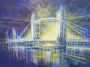 Original Modern Cities Paintings by Marc Todd