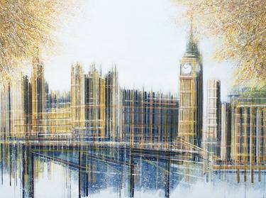 Original Modern Cities Paintings by Marc Todd
