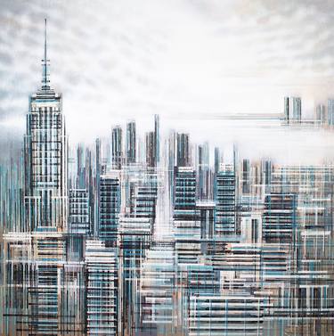Original Cities Paintings by Marc Todd