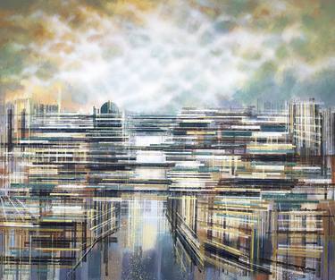 Original Modern Cities Paintings by Marc Todd