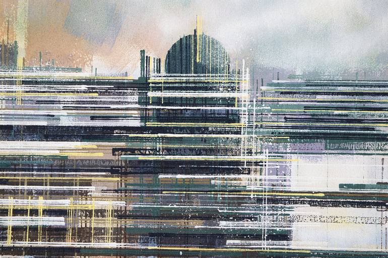 Original Cities Painting by Marc Todd