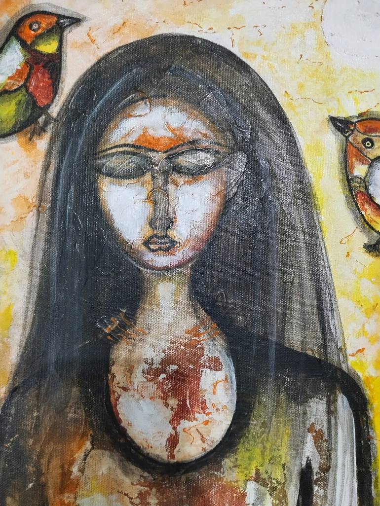 Original Contemporary Women Painting by Priya Prakash