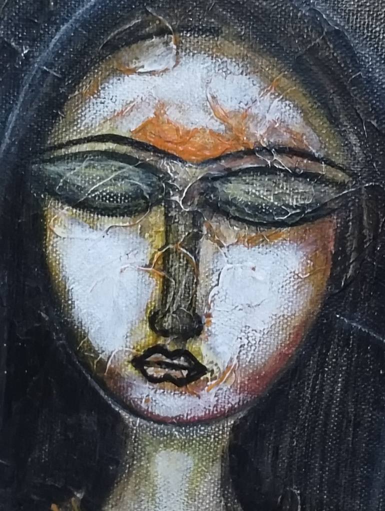 Original Contemporary Women Painting by Priya Prakash