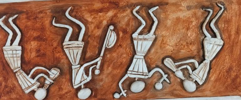 Original Abstract Expressionism Music Sculpture by Priya Prakash Artworks
