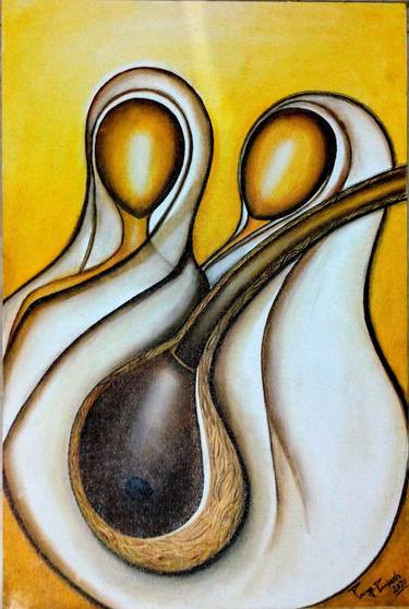 Original Abstract Expressionism Abstract Paintings by Priya Prakash
