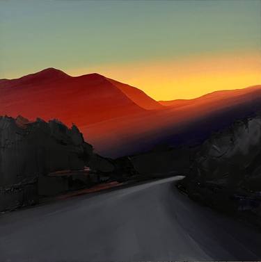 Original Contemporary Landscape Painting by Kasia Zielska