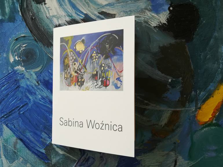 Original Abstract Expressionism Abstract Painting by Sabina WoźNica