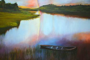 Original Impressionism Landscape Paintings by Tatyana Poliakova