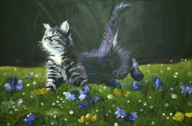 Original Impressionism Animal Paintings by Tatyana Poliakova