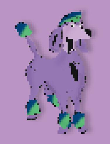 Pixel Poodle - Limited Edition of 30 thumb