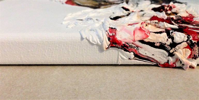 Original Art Deco Abstract Painting by D Tac