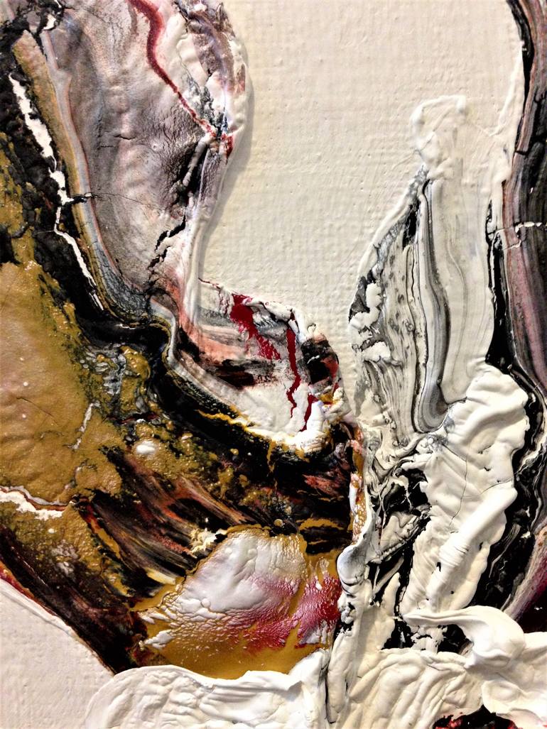 Original Art Deco Abstract Painting by D Tac