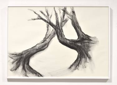 Original Expressionism Nature Drawings by Ivan Midzo