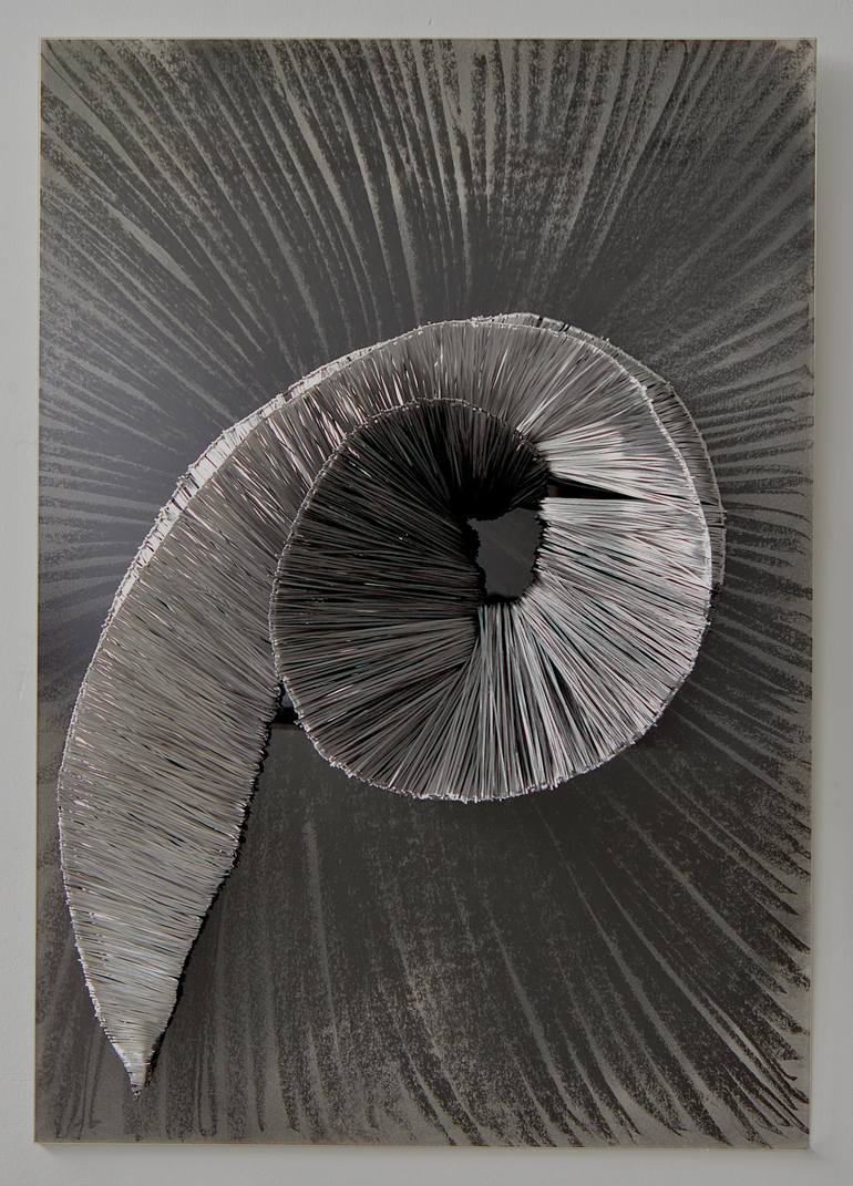 Original Abstract Expressionism Abstract Sculpture by Ivan Midzo