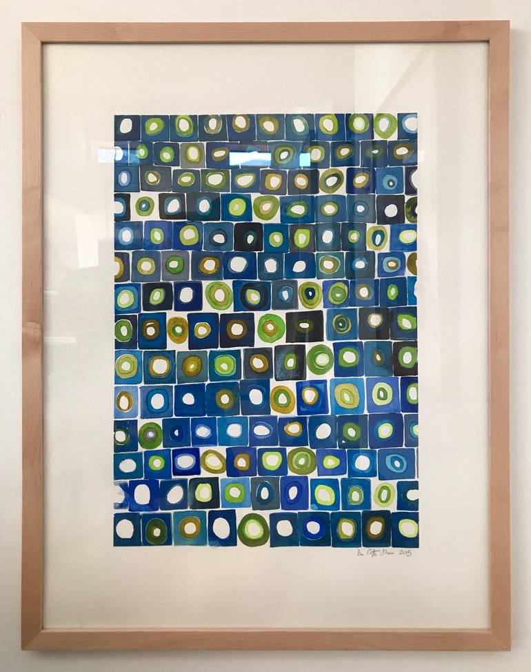 Original Conceptual Abstract Printmaking by Isa Catto