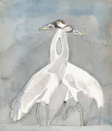Whooping Crane - Limited Edition of 25 thumb