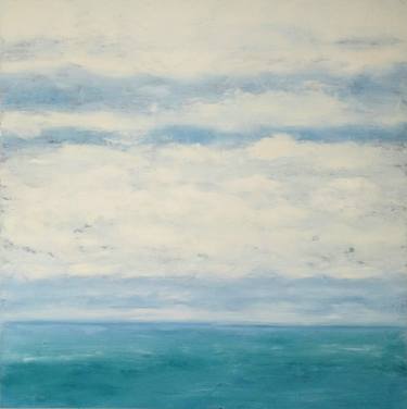 Original Abstract Beach Paintings by ELAINE KARTON