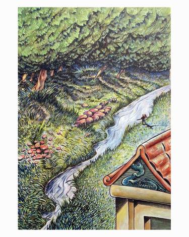Print of Illustration Landscape Paintings by ROBERT DECUREY