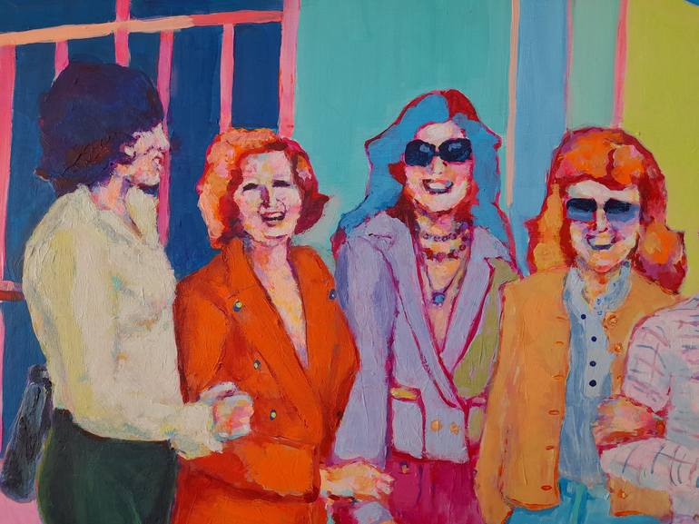 Original Contemporary Women Painting by Alejandra Mussio