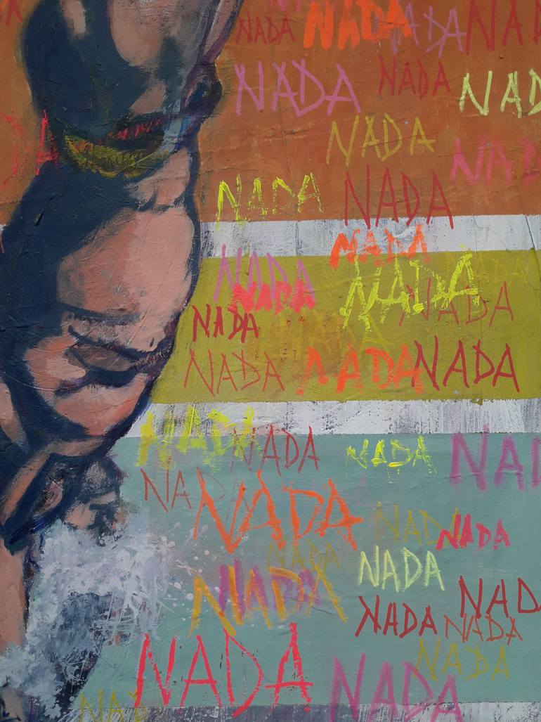 Original Expressionism Sports Painting by Alejandra Mussio