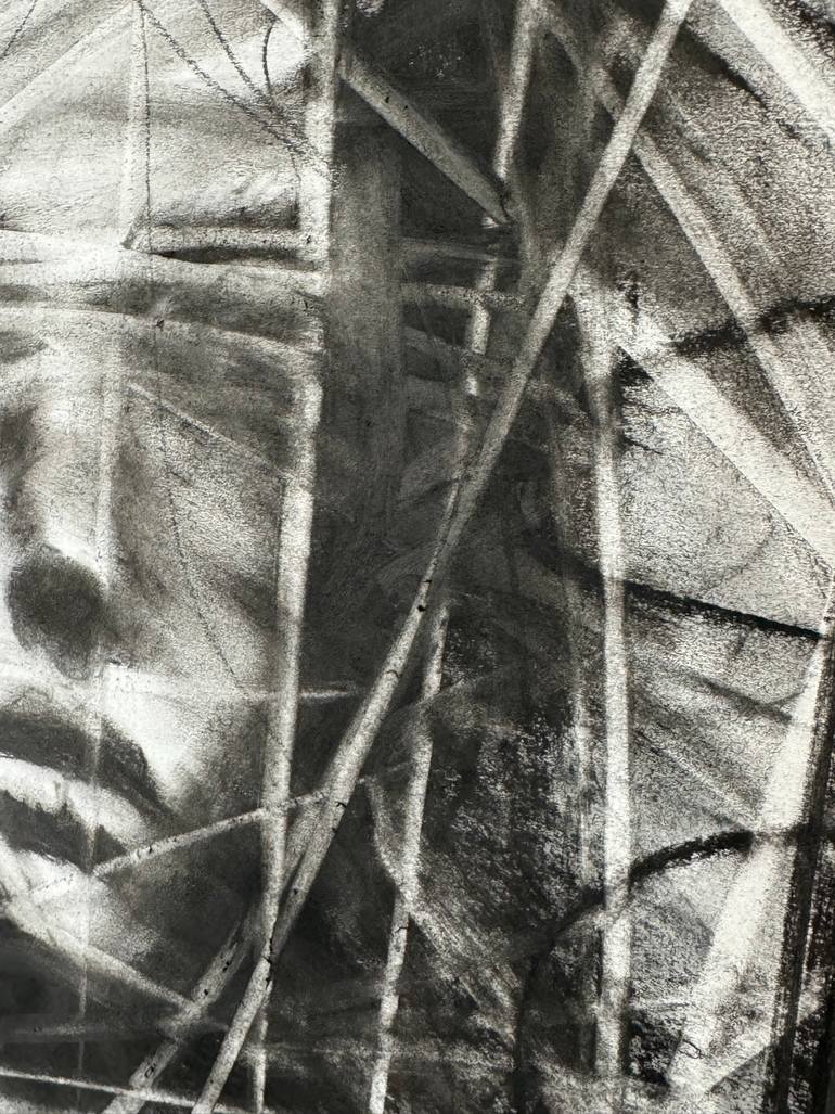 Original Abstract Women Drawing by Matt Ware