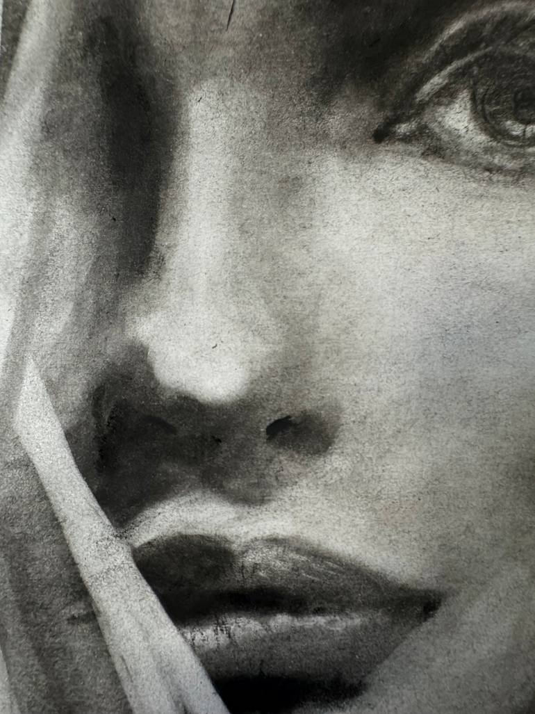 Original Abstract Women Drawing by Matt Ware