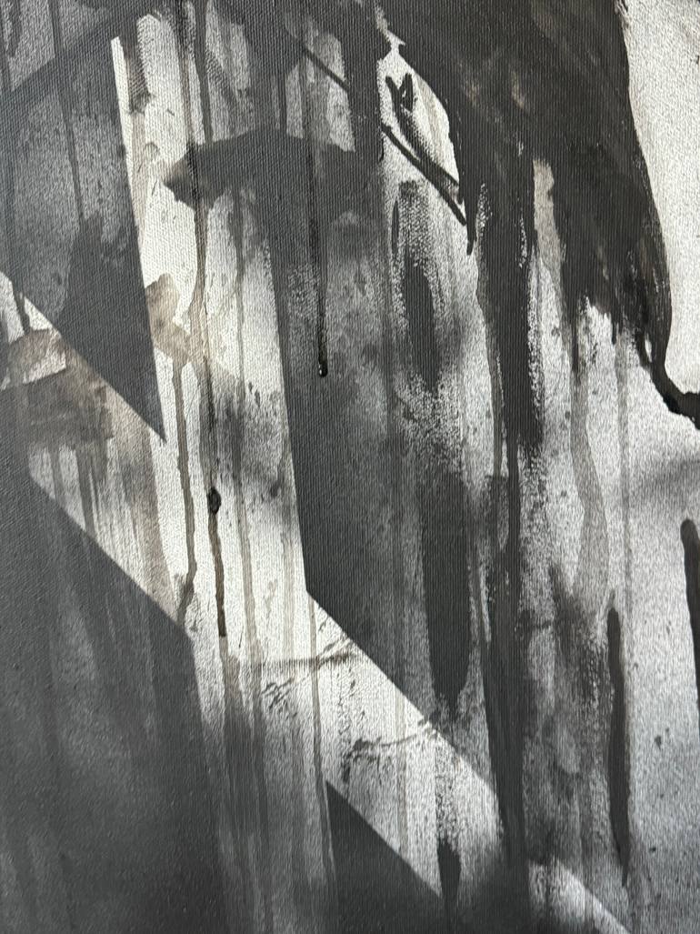 Original Black & White Religion Painting by Matt Ware