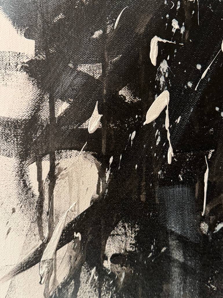 Original Abstract People Painting by Matt Ware