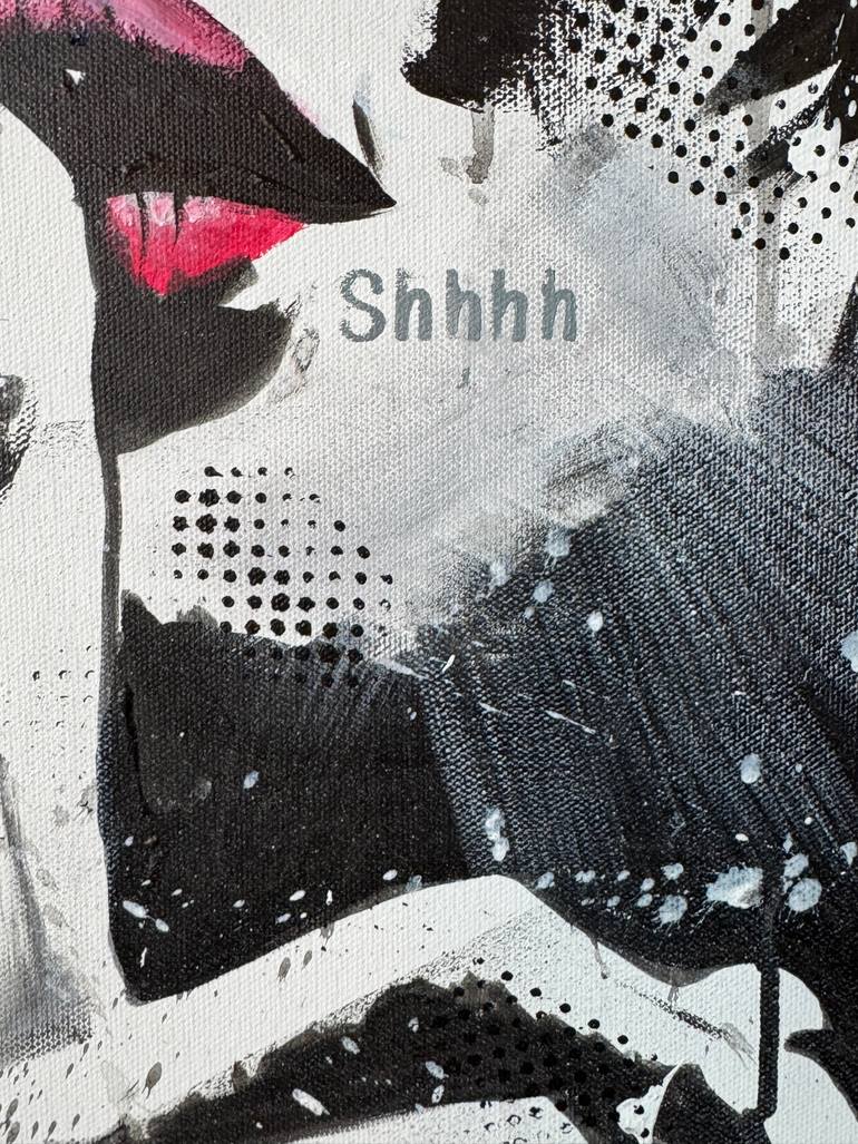 Original Abstract People Painting by Matt Ware