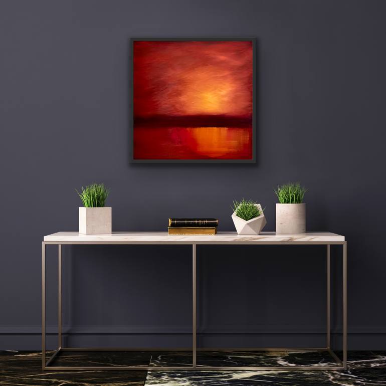 Original Abstract Landscape Painting by Matt Ware