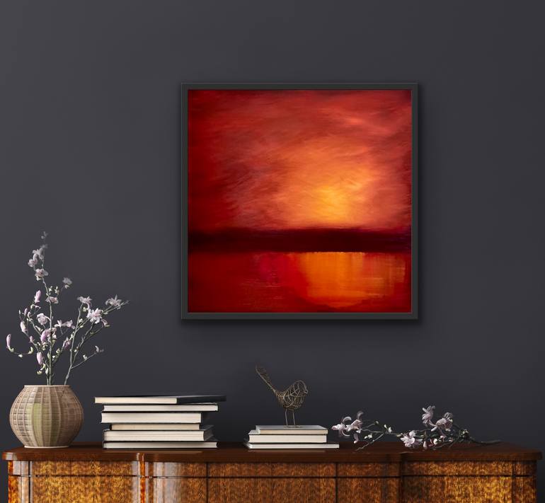 Original Abstract Landscape Painting by Matt Ware