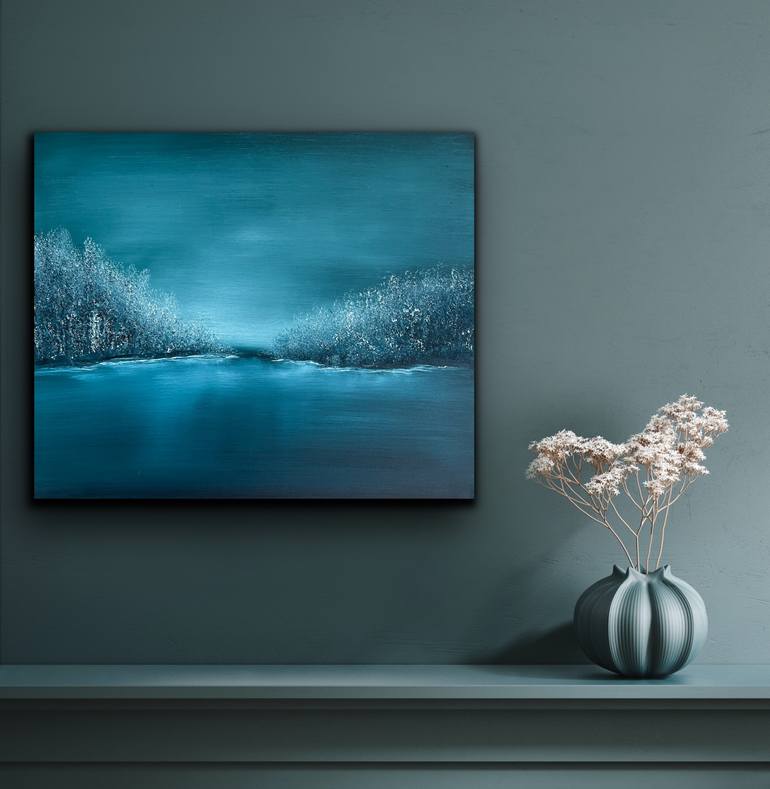 Original Abstract Landscape Painting by Matt Ware